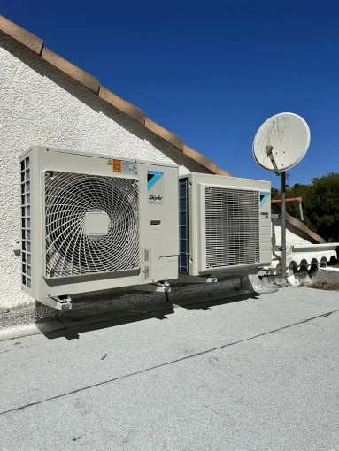 Pose de climatisation gainable à Carnoux avec régulation airzone, Aubagne, SAS DAVID FROID