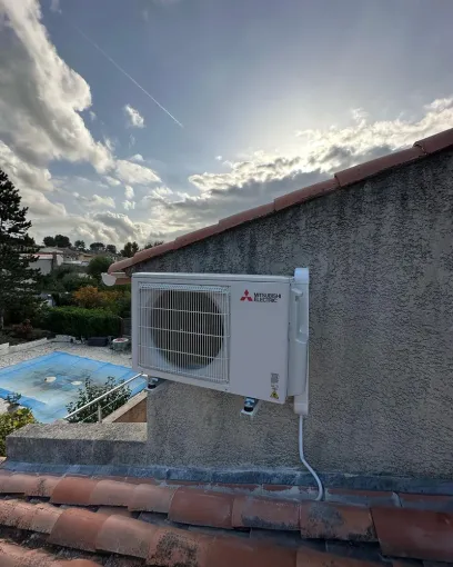 Installation de climatisation réversible à Roquevaire, Aubagne, SAS DAVID FROID