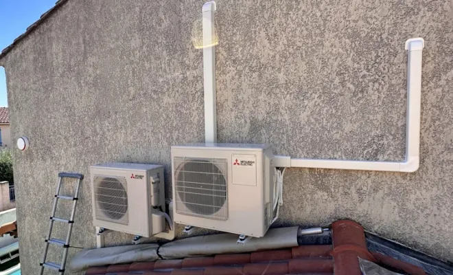 Pose de climatisation Mitsubishi tri-split à Carnoux, Aubagne, SAS DAVID FROID