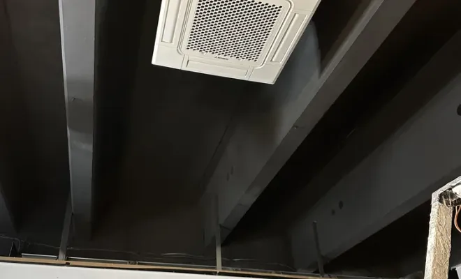 Installation de climatisation dans une pharmacie à roquevaire, Aubagne, SAS DAVID FROID