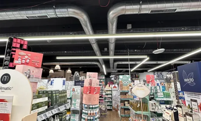 Installation de climatisation dans une pharmacie à roquevaire, Aubagne, SAS DAVID FROID