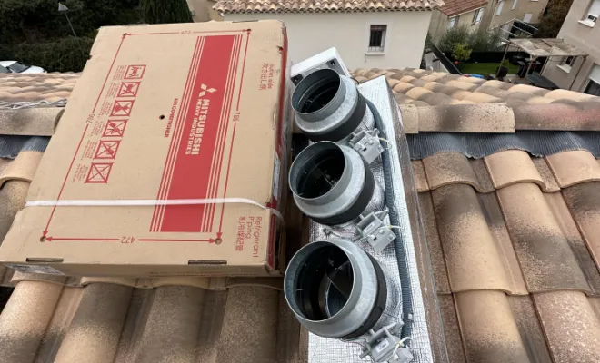 Installation de climatisation gainable à aubagne