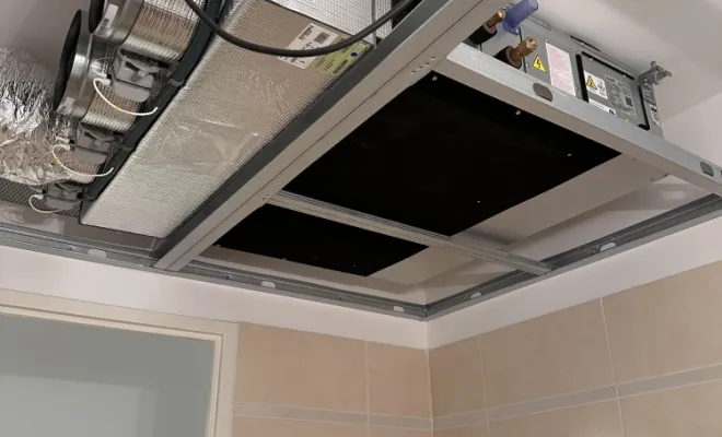 Installation de climatisation gainable dans un appartement à aubagne, Aubagne, SAS DAVID FROID