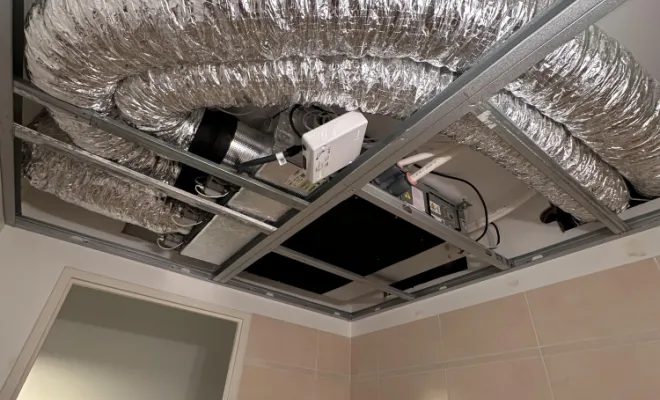 Installation de climatisation gainable dans un appartement à aubagne, Aubagne, SAS DAVID FROID