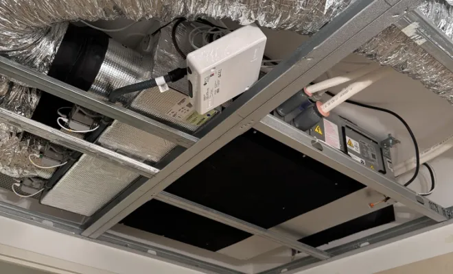 Installation de climatisation gainable dans un appartement à aubagne, Aubagne, SAS DAVID FROID